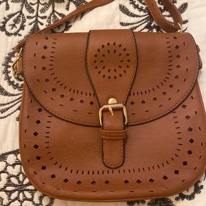 brown purse